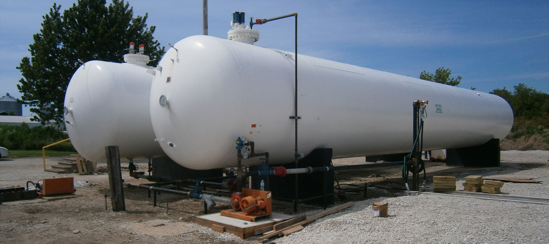 Propane tank